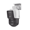 [TandemVu] PTZ IP 4 Megapixel con Cámara Panorámica 4 Megapixel / 4X Zoom / Dual Light (40 mts IR + 30 mts Luz Blanca) /