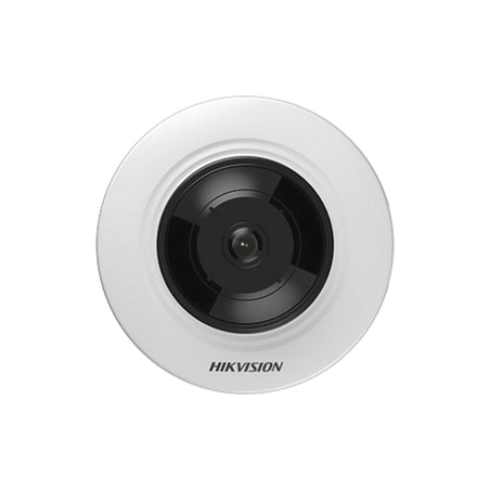 Mini Fisheye IP 5 Megapixel / Panorámica 180° - 360° / Microfono Integrado / 8 mts IR / Uso en Interior / PoE / Múltiple