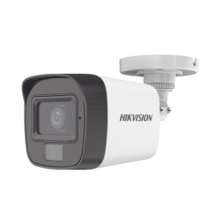 [Dual Light + ColorVu] Bala TURBOHD 2 Megapixel (1080p) / Lente 2.8 mm / 30 mts IR EXIR + 20 mts Luz Blanca / Micrófono 