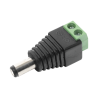 Adaptador Macho Tipo Jack de 3.5 mm (0.14 Pulgadas) Polarizado de 12 Vcc / Terminales Tipo Tornillo / Polarizado (+/-) /