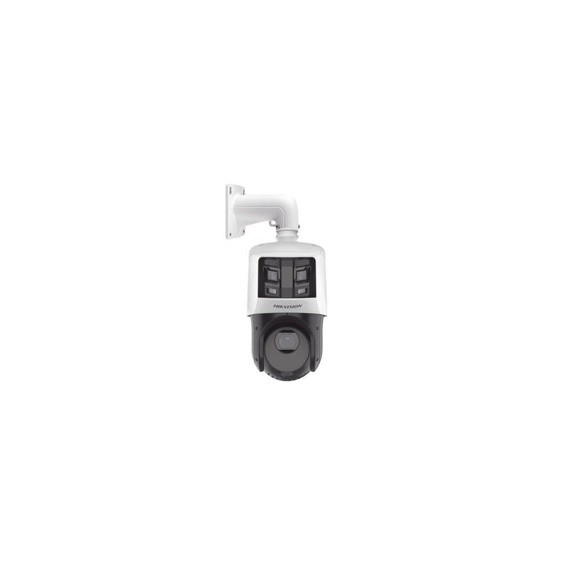 [TandemVu] PTZ IP 4 Megapixel con Cámara Panoramica 6 Megapixel / 25X Zoom / 100 mts IR / IP66  / WDR / PoE+ / Entrada-S