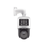 [TandemVu] PTZ IP 4 Megapixel con Cámara Panoramica 6 Megapixel / 25X Zoom / 100 mts IR / IP66  / WDR / PoE+ / Entrada-S