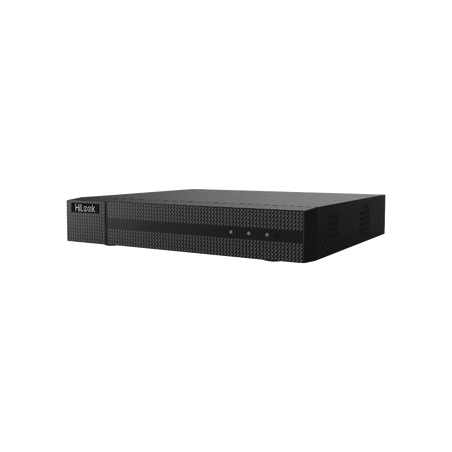 DVR  16 Canales TurboHD + 16 Canales IP / 8 Megapíxel (4K) / Audio por Coaxitron / ACUSENSE Lite / 2 Bahías de Disco Dur