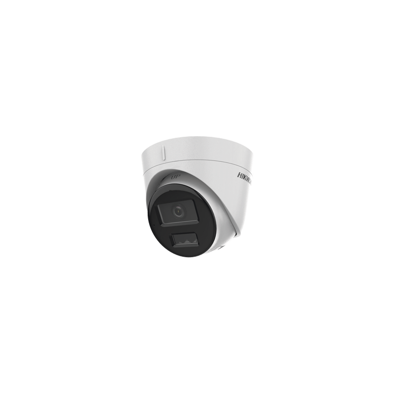 [Dual Light] Turret IP 2 Megapixel / Lente 2.8 mm / 30 mts IR + 30 mts Luz Blanca / Micrófono Integrado / ACUSENSE Lite 