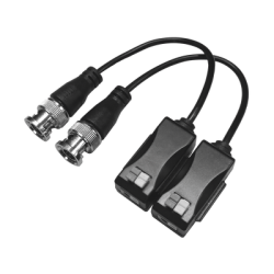 Kit de Transceptores (Baluns) con Terminal PUSH SUPERIOR PIG TAIL en ambos conectores, Resolución 4K , Cable flexible CO