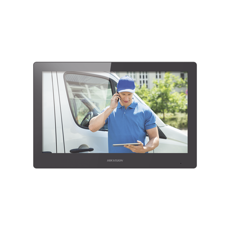 Monitor Touch Screen 10" para Videoportero IP / Estético / Video en Vivo / WiFi / Apertura Remota / llamada entre monito