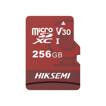 Memoria microSD / Clase 10 de 256 GB / Especializada Para Videovigilancia (Uso 24/7) / Compatibles con cámaras HIKVISION