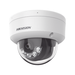 [Dual Light] Domo IP 2 Megapixel / Lente 2.8 mm / 30 mts IR + 30 mts Luz Blanca / Micrófono Integrado / Antivandálico IK