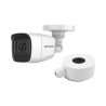 KIT DE CÁMARA + MONTAJE / Cámara Bala TURBOHD 2 Megapixel (1080p) / Gran Angular 106° / Lente 2.8 mm / 25 mts IR EXIR / 