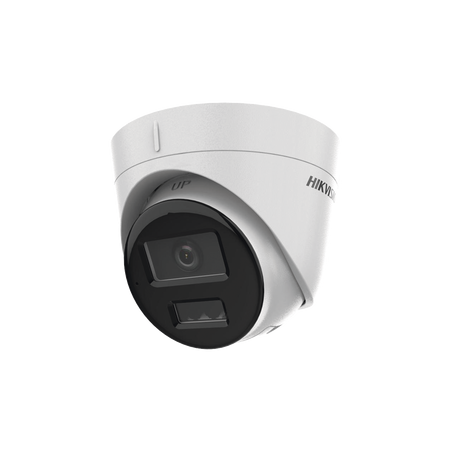 [Dual Light] Turret IP 4 Megapixel / Lente 2.8 mm / 30 mts IR + 30 mts Luz Blanca / Micrófono Integrado / ACUSENSE Lite 