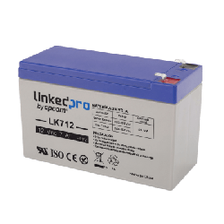 Batería de respaldo 12 V | 7 Ah | AGM | Especial para Seguridad Electrónica | UPS | Sistemas de Emergencia  | Vida útil 
