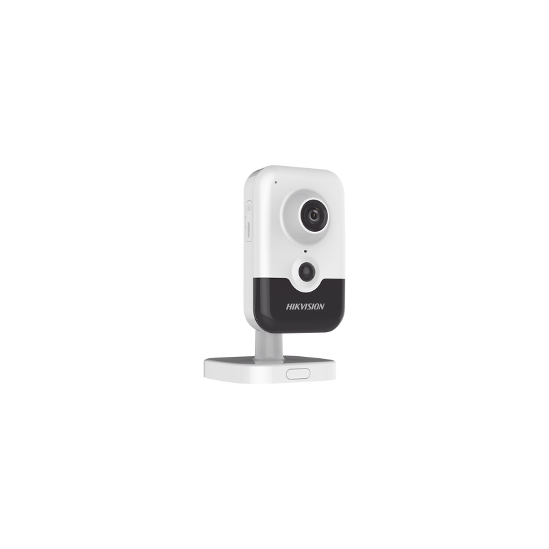 Cubo IP 4 Megapixel / Serie PRO / Lente 2.8 mm / 10 mts IR EXIR / PoE / Sensor PIR / H.265+ / Interior / Audio de Dos Ví