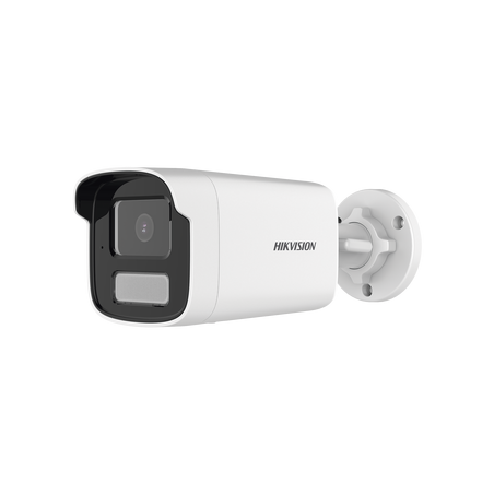 [Dual Light] Bala IP 8 Megapixel  (4K) / Lente 4 mm / 50 mts IR + 50 mts Luz Blanca / Micrófono Integrado / ACUSENSE Lit