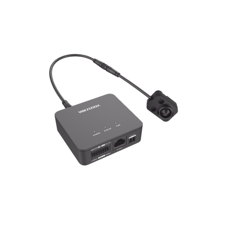 Pinhole IP 2 Megapixel / Lente 3.7 mm / 2 Mts Cable / PoE / Ideal para Cajeros Automáticos (ATM) / WDR / Micro SD / Cáma