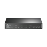 Switch PoE+ No Administrable / De Escritorio 9 puertos 10/100 Mbps / 8 puertos PoE af/at Inteligente / Presupuesto 65 W 