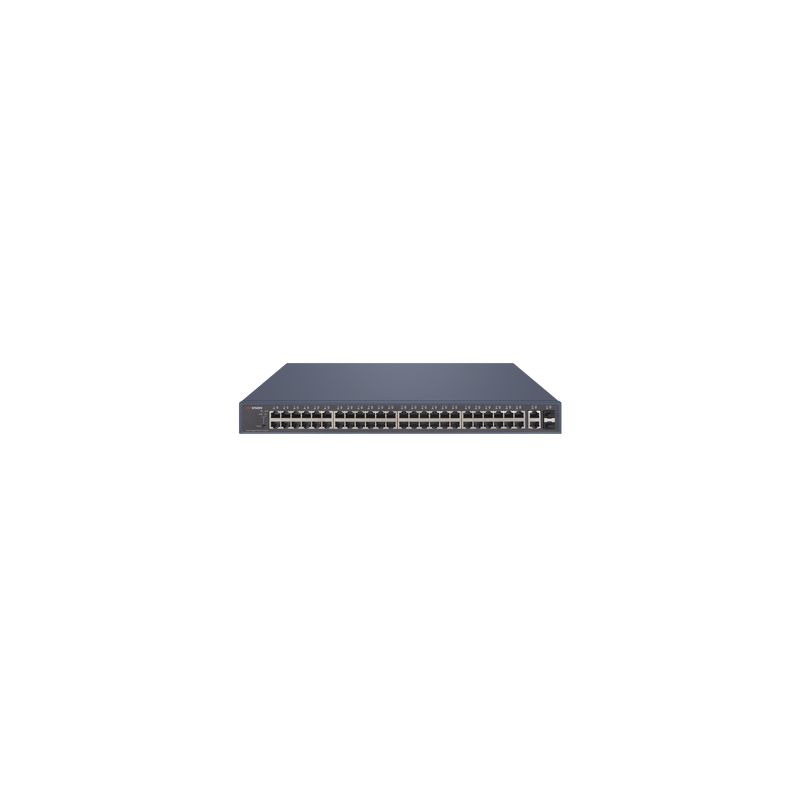Switch PoE+ / Administrable / 48 Puertos 1000 Mbps PoE+ / 2 Puertos 1000 Mbps Uplink / 2 Puertos SFP / 470 Watts