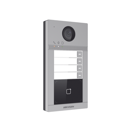 Videoportero IP 2 Megapixel / Llamada y Apertura Remota desde App Hik-Connect (Requiere monitor )/ PoE / Exterior IP65 +
