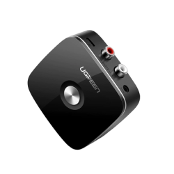 Receptor de Audio Bluetooth 5.0 a RCA o Auxiliar 3.5mm / Tecnología EDR / Reconexión Automática / Hasta 10 m / Ideal par