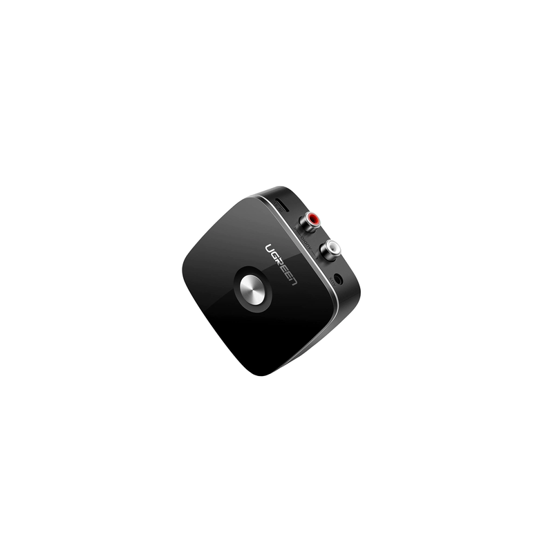 Receptor de Audio Bluetooth 5.0 a RCA o Auxiliar 3.5mm / Tecnología EDR / Reconexión Automática / Hasta 10 m / Ideal par