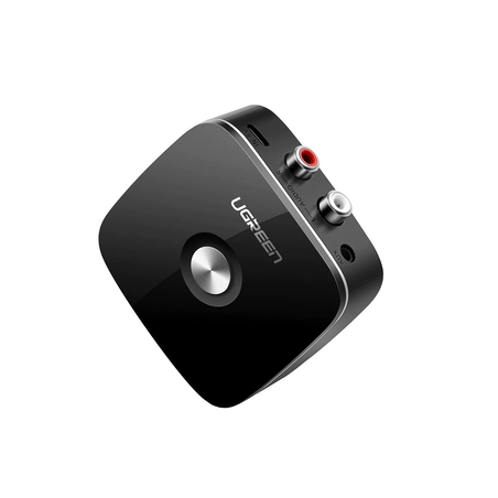 Receptor de Audio Bluetooth 5.0 a RCA o Auxiliar 3.5mm / Tecnología EDR / Reconexión Automática / Hasta 10 m / Ideal par