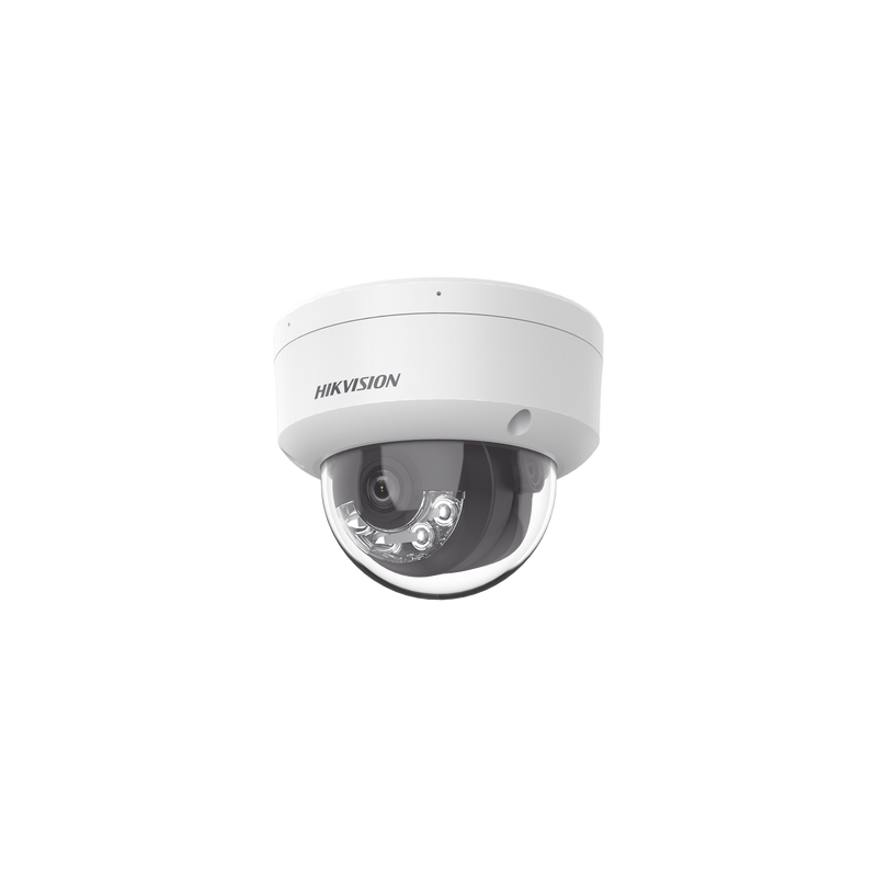 [Dual Light] Domo IP 2 Megapixel / Lente 2.8 mm / 30 mts IR + Luz Blanca / Micrófono Integrado / Antivandálico IK08 / AC