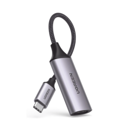 Cable Adaptador USB C a HDMI 4K@60Hz / Convertidor Thunderbolt 3 / Caja de Aluminio / HDMI V2.0 / 3D / Longitud del Cabl