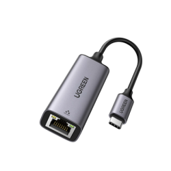 Adaptador de Red USB-C 3.1 (5 Gbps) a RJ45 | Thunderbolt 3 | Admite 10/100/1000 Mbps |  Chip Inteligente | Amplia Compat