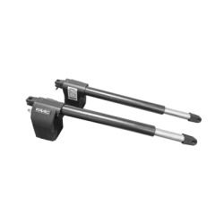 Kit de Operadores Abatibles FAAC 412 Para Puertas de 3 Metros y hasta 300 KG / Operadores no Reversibles y Con llave de 