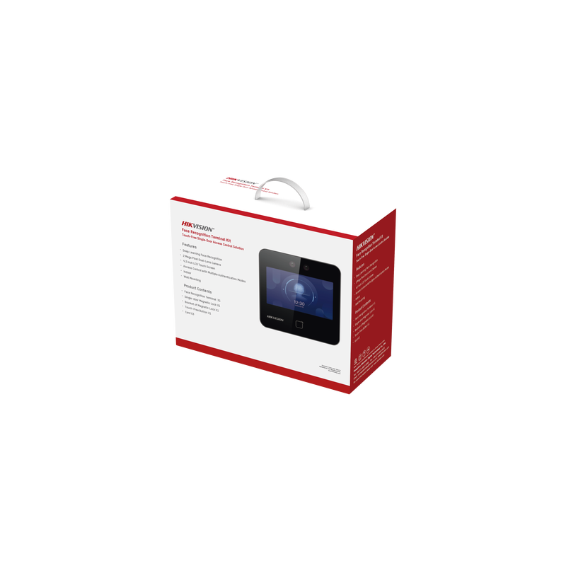 Kit de Control de Acceso TODO INCLUIDO con Lector de Rostros, QRs y Tarjetas / 1,500 rostros / Compatible con App HIKCon