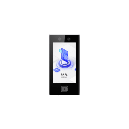Terminal Facial Min Moe WiFi / Lector de QRs Físico de Alta Velocidad / 6,000 Rostros / Pantalla 7" / Administrable en l