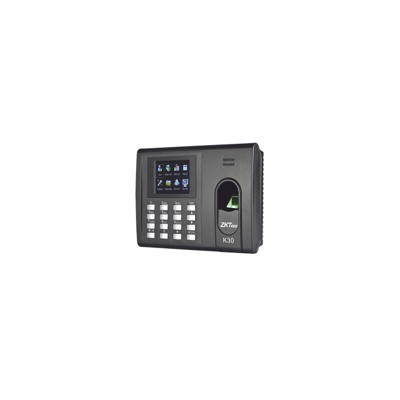 Terminal de Tiempo y Asistencia / Huella y Tarjeta 125 kHz / 1,000 Huellas / Batería de Respaldo / TCP/IP USB / Control 
