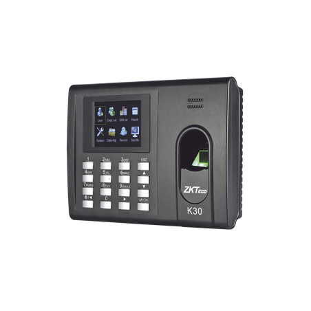 Terminal de Tiempo y Asistencia / Huella y Tarjeta 125 kHz / 1,000 Huellas / Batería de Respaldo / TCP/IP USB / Control 