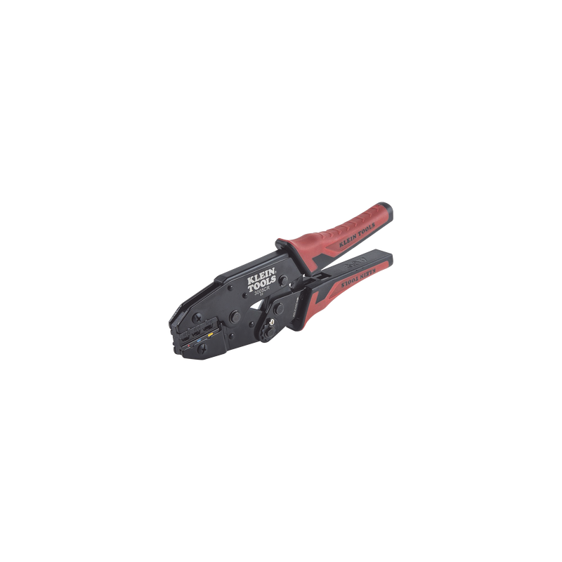 Pinza Ponchadora para Terminales con Aislamiento en Cable de Cobre Sólido y Trenzado de 10-22 AWG.