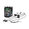 Kit de brazos para automatizar portones vehiculares abatibles de 2 hojas/ 3 Mts / 300 Kg / Uso solo residencial / Compat