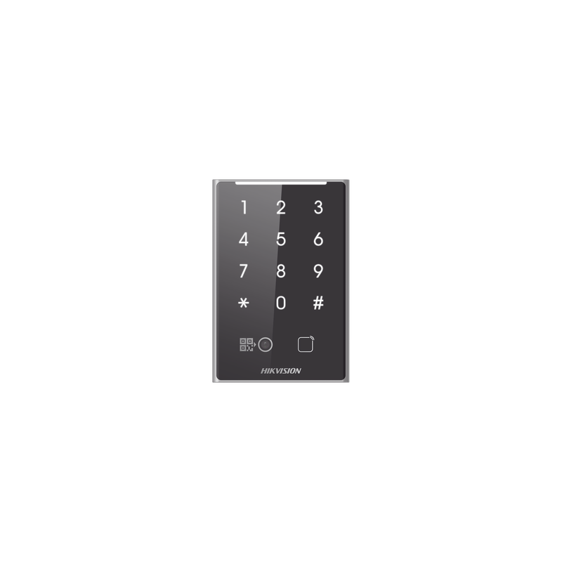 Lector de Tarjetas PROX EM y de Códigos QR / Teclado para Contraseña / Compatible con Controladores DSK2600 Series Hikvi