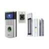 Kit Control de Acceso / Lector Huella y Tarjeta 125 kHz / 1,500 Huellas 5,000 Tarjetas / TCP/IP PUSH / Chapa Magnética