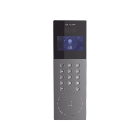 Videoportero IP Multiapartamento con Reconocimiento Facial / Llamada a App HikConnect (requiere monitor) / Protección IP