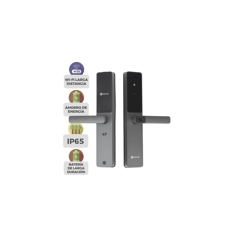Cerradura Inteligente / Cerrojo Tipo Americano / Wi-Fi / Bluetooth  /  Códigos Temporales Para Visitantes / Lectura de H