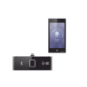 Terminal Facial Min Moe WiFi con pantalla de 7" y Lector de Huellas, Códigos QR y Bluetooth /  Exterior IP65 / 10,000 ro