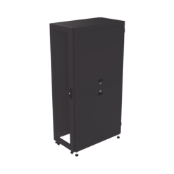 Gabinete para Telecomunicaciones Rack Estándar de 19", 42UR, 600 mm Ancho x 1000 mm Profundidad. Fabricado en Acero, Se 