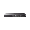 Switch PoE+ Administrable / 24 Puertos 10/100/1000 Mbps + 4 SFP / 360W PoE Total / Switching 56 Gbps / Cloud GWN Sin Cos