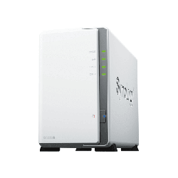 NAS DiskStation DS223j | 2 Bahías | CPU Realtek RTD1619B 1.7 GHz | 1 GB DDR4 | Puerto 1GbE RJ-45 | USB 3.2 Gen 1 | Compa