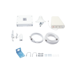 Kit Amplificador de Señal Celular 2G, 3G, 4G y 5G / Mejora llamadas convencionales y VoLTE / Amplifica señal de TELCEL, 