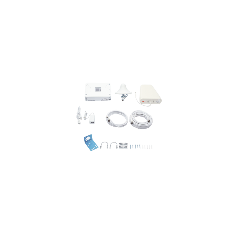 Kit Amplificador de Señal Celular 2G, 3G, 4G y 5G / Mejora llamadas convencionales y VoLTE / Amplifica señal de TELCEL, 