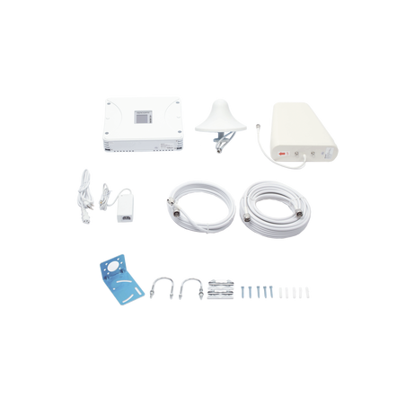 Kit Amplificador de Señal Celular 2G, 3G, 4G y 5G / Mejora llamadas convencionales y VoLTE / Amplifica señal de TELCEL, 