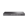Switch Omada SDN Administrable / 24 puertos Gigabit y 4 puertos SFP+ / Funciones sFlow, QinQ y QoS / Administración cent