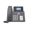 Teléfono IP Grado Operador, 3 líneas SIP con 6 cuentas, 10 botones BLF, puertos Gigabit PoE, codec Opus, IPV4/IPV6 con g
