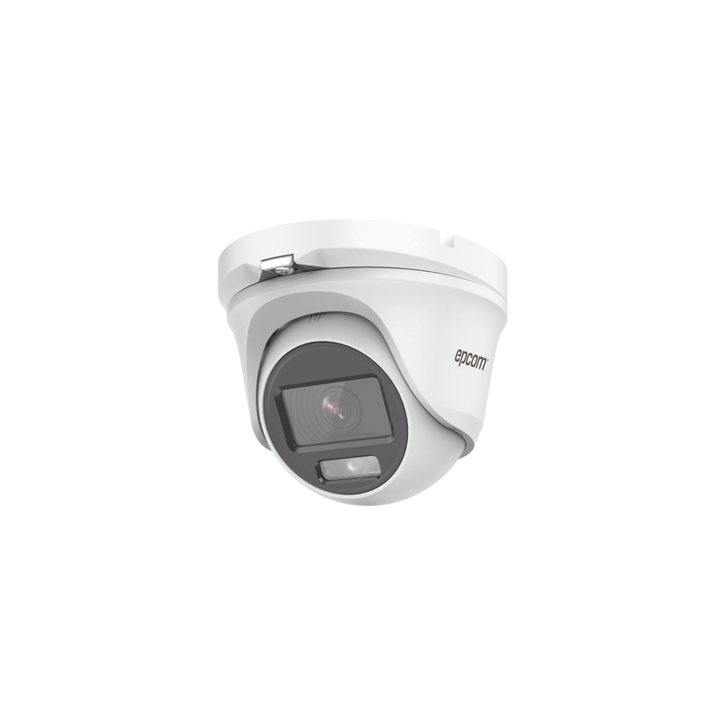 [ColorVu] Eyeball TURBOHD 2 Megapíxel (1080p) / Lente 2.8 mm / Microfono Integrado / Imagen a Color 24/7 / METAL / Luz B