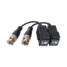 Kit de Transceptores (Baluns) con Terminal PUSH SUPERIOR, Resolución 4K , Cable flexible COAXIAL Blindado / COAXITRON / 