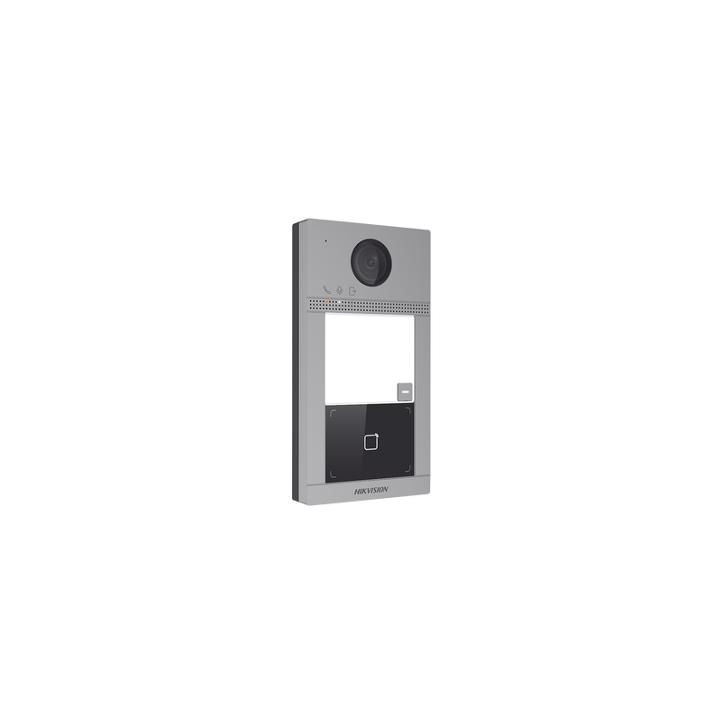 Videoportero IP 2 Megapixel / Llamada y Apertura Remota desde App Hik-Connect / PoE / Exterior IP65 + Antivandalico IK08